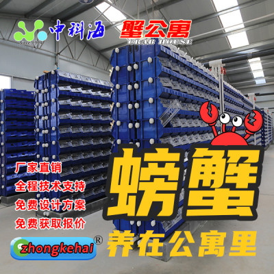 蟹公寓----室内立体循环水养蟹设备